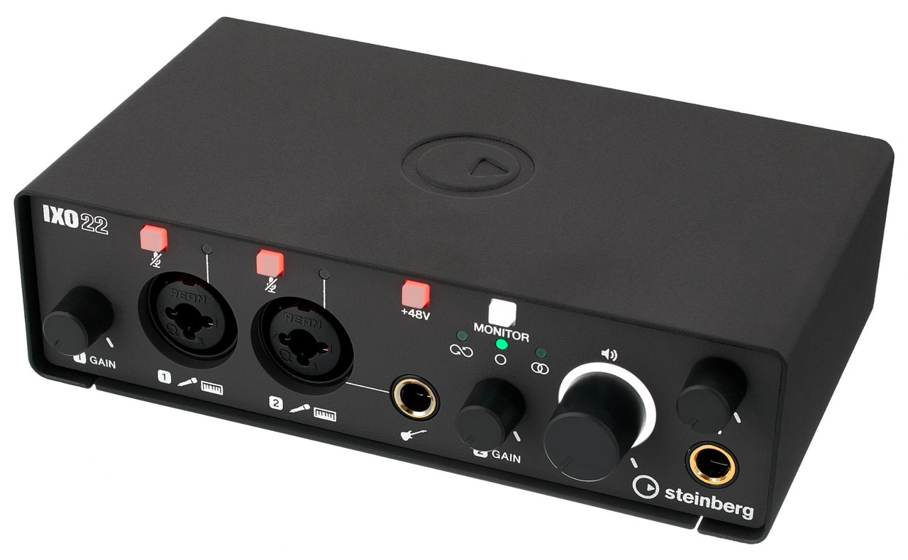 Аудиоинтерфейс STEINBERG IXO 22 (Black), цена: 6999 ₴, купить на
