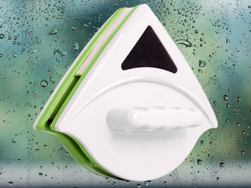 Магнітна щітка для вікон Double Faced Glass Cleane подвійний мийник вікон кутова щітка для скла дзеркал