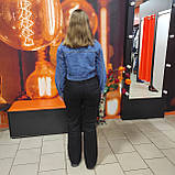 Синя джинсова куртка жіноча класика, фото 2