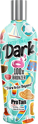 Exceptionally Dark 250ml лосьон для засмаги у солярії з 100Х бронзаторами, фото 1