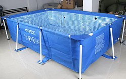 Intex 28272, каркасний басейн 300 x 200 x 75 см Rectangular Frame Pool