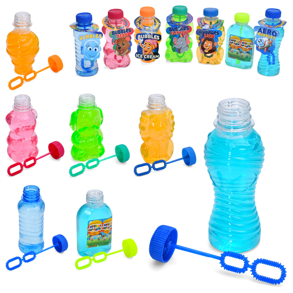 Мильні бульбашки райдужні Мікс (150 мл) BIGRP150, фото 1