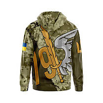 Худі чоловіче з принтом «79-та окрема десантно-штурмова бригада. Сталевий удар», фото 2