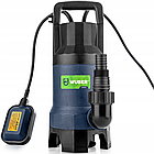 Дренажний насос для брудної та чистої води Wuber 550Вт 11500л/год (Польща), фото 2