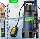 Дренажний насос для брудної та чистої води Wuber 550Вт 11500л/год (Польща), фото 7