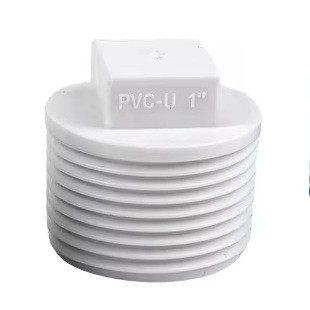 Заглушка із зовнішнім різьбленням 1/2" PVC заглушка