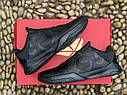 Eur40-46 чоловічі баскетбольні кросівки Nike Kobe 5 Year of the Mamba in a "Triple Black" Кобі, фото 7