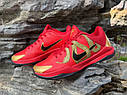 Eur40-46 чоловічі баскетбольні кросівки Nike Kobe 5 Year of the Mamba Red Кобі, фото 9