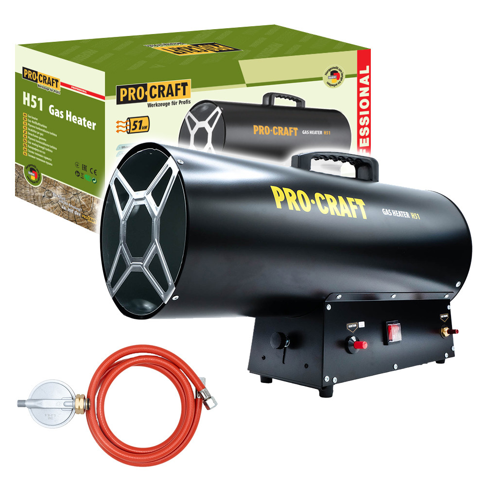 Газовий повітронагрівач Procraft H51, фото 1