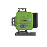 Лазерний рівень Procraft LE-4GL (зелений промінь) (1акб), фото 2