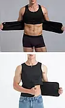 Чоловічий неопреновий жилет Body Shaper Tank Tops XL Black, фото 3