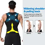 Чоловічий неопреновий жилет Body Shaper Tank Tops XL Black, фото 4
