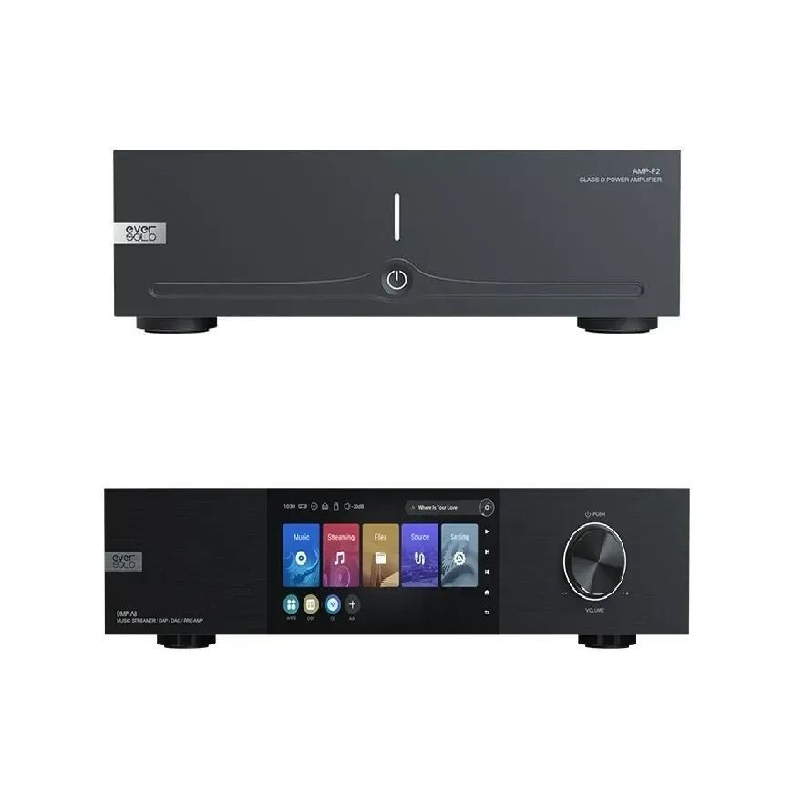 Eversolo DMP-A8 + Eversolo AMP-F2