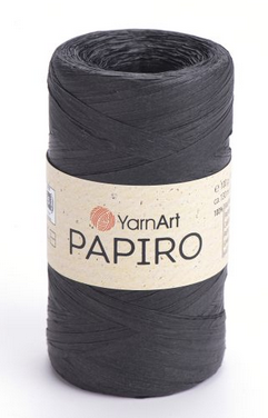 Рафія Рapiro YarnArt-1309 чорний, фото 1