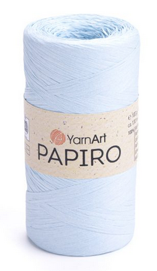 Рафія Рapiro YarnArt-1314 ніжно-блакитний, фото 1