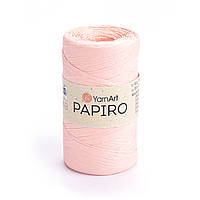 YarnArt PAPIRO (Ярнарт Папіро) № 1306 cвітло-рожевий (Рафія натуральна для в'язання капелюхів, сумок)