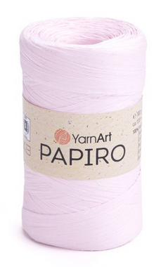 Рафія Рapiro YarnArt-1318 ніжно-рожевий, фото 1