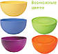 Піала Ucsan Frosted Bowl пластикова 1200мл кругла, фото 3
