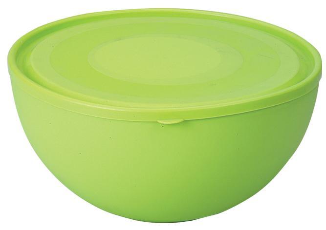 Салатниця Ucsan Frosted Bowl пластикова 4000мл кругла з кришкою