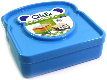 Ланч-бокс Qlux Panda 12х13х4см, пластиковий