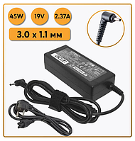 Блок живлення ( зарядний / адаптер ) Acer 19V 2.37A (3.0mmx1.0mm) 45W Chromebook 14 CB3-431 15 CB3-531 CB3-571