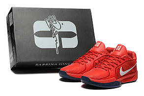 Червоні унісекс Nike Sabrina 2 Red баскетбольні кросівки