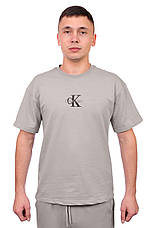 Костюм літній чоловічий Calvin Klein 25-CK030325 світло-сірий, фото 3