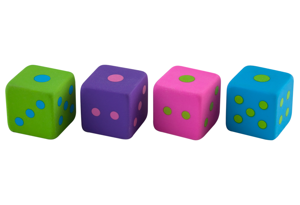 Гумка ZB.5460 FUN CUBE 20х20х20mm (24)