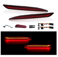 Рефлектор заднього бампера 3 функції Світлодіодний стоп-сигнал Динамічний покажчик повороту для Tesla Model Y