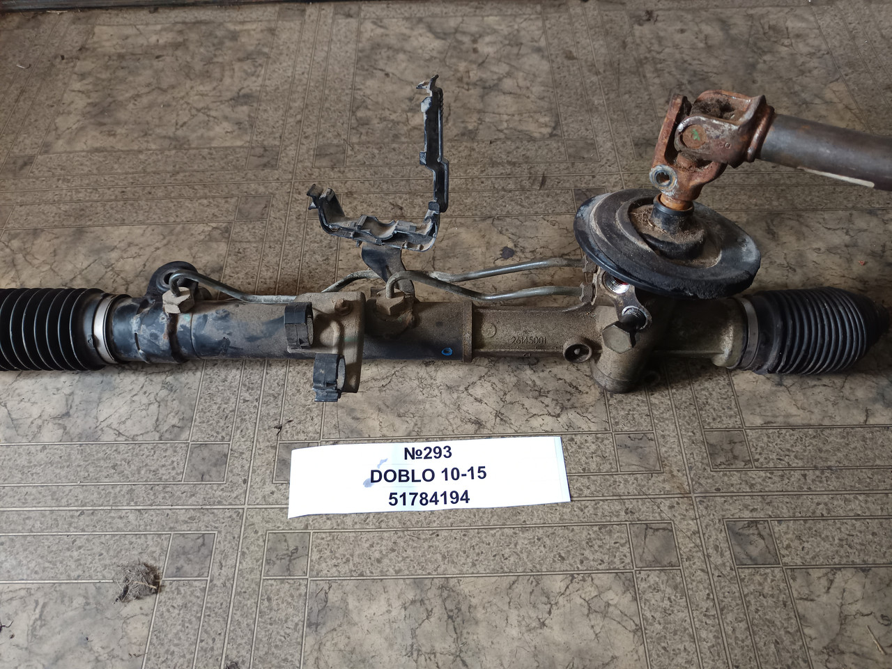 №293 Кермова рейка 51784194 для Fiat Doblo 10-15