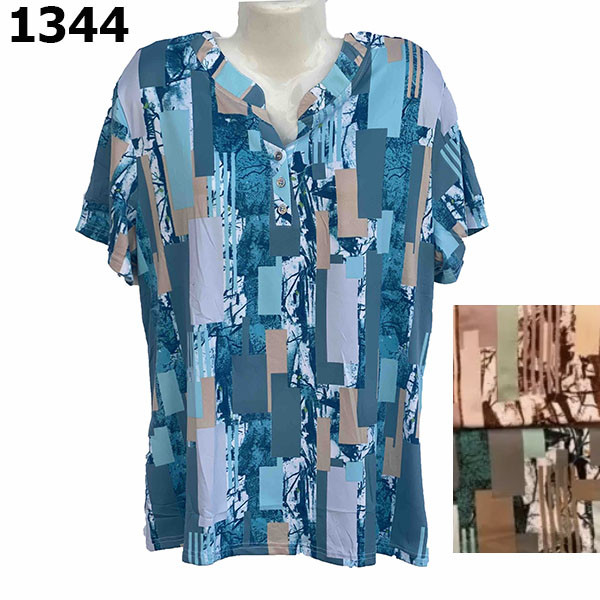 Жіноча Блузка "Полу Батал" Віскоза Розмір: 48,50,52,54,56,58 (27008), фото 1