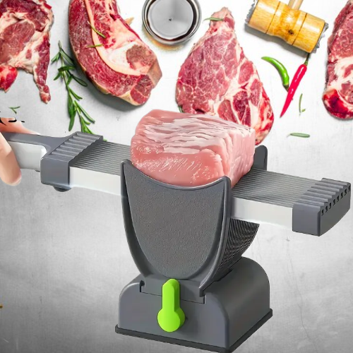 Слайсер для нарізування м'яса, Набір для Ручного нарізування та Подрібнення М'яса Ніж для Свіжого М'яса, Тик-ток, фото 1