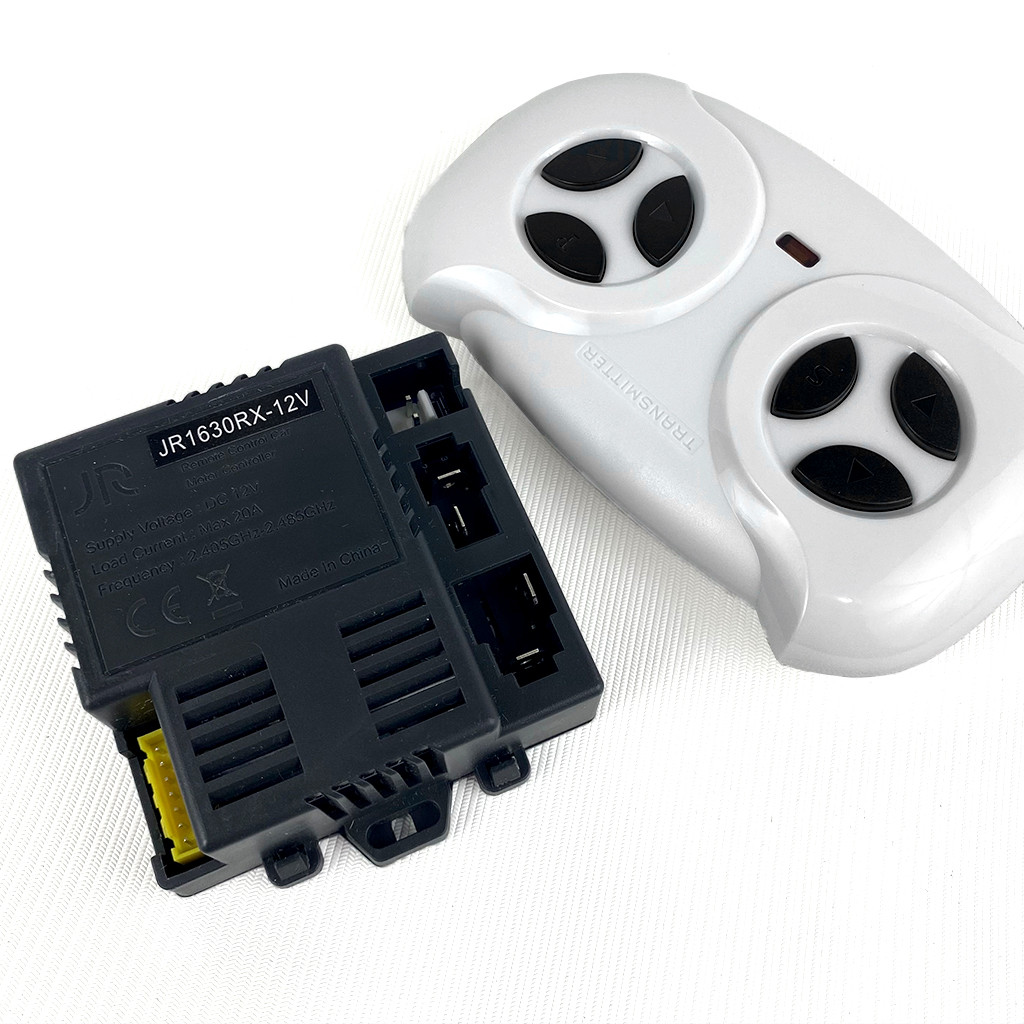 Комплект блок керування JR1630RX-12V socket B з пультом керування, для дитячого електромобіля Bambi, фото 1