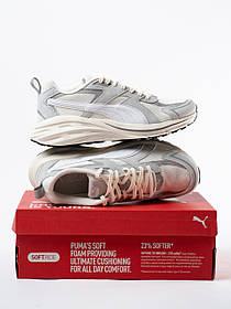 Чоловічі кросівки Puma Hypnotic LS Warm-White/White-Gray сірі 395295-03 Оригінал