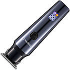 Акумуляторна машинка для стрижки 3 насадки, з USB, SK-16047 / Тример для стрижки волосся / Тример для бороди, фото 4