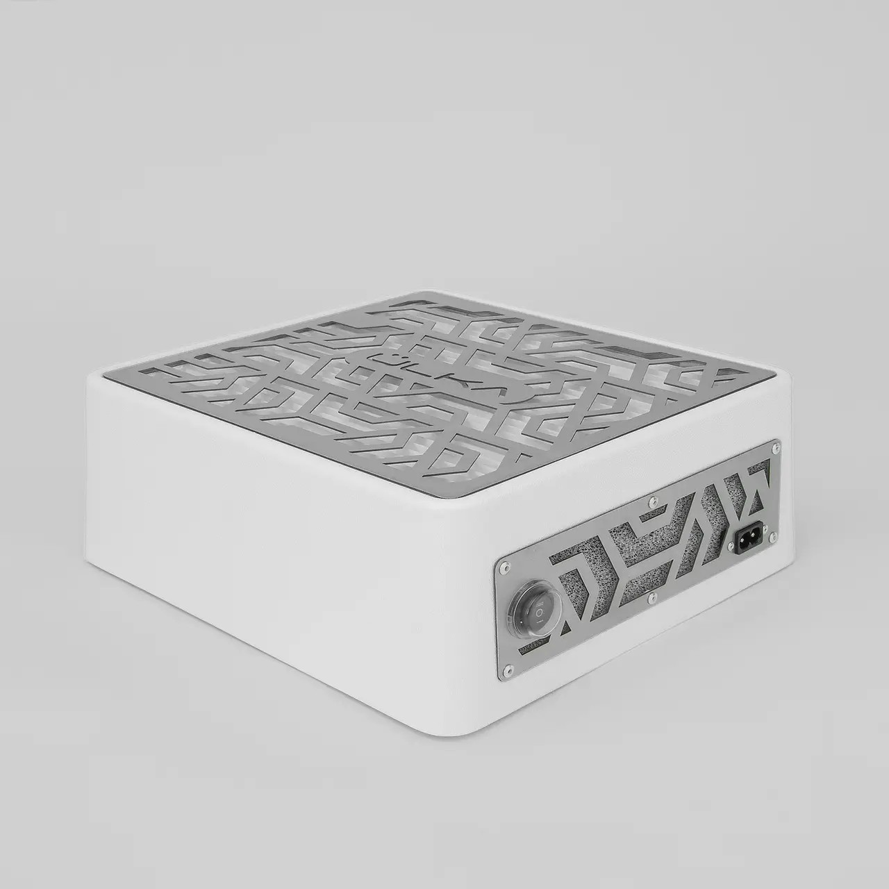 Настільна витяжка для манікюру та педикюру з HEPA фільтром ULKA Premium X2F, 52 Вт, Біла, фото 1