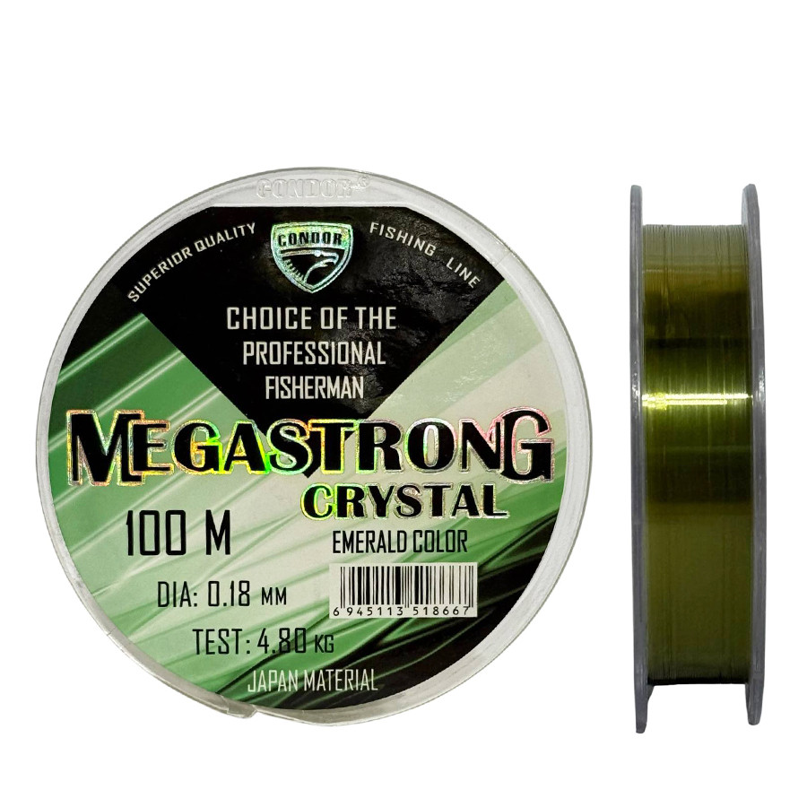 Волосінь Condor Megastrong Crystal 100m 0.18mm