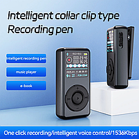 Міні диктофон JNN M21 8GB з кліпсою цифровий MP3 плеєр, фото 9