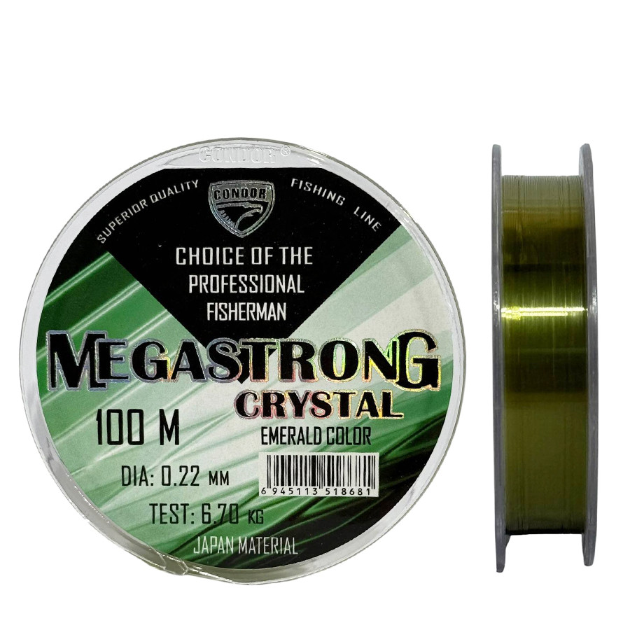 Волосінь Condor Megastrong Crystal 100m 0.22mm