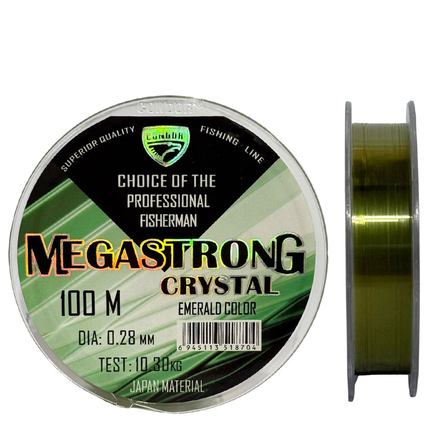 Волосінь Condor Megastrong Crystal 100m 0.28mm