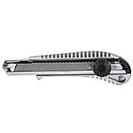 Ніж будівельний (металічний корпус) лезо 18 мм гвинтовий замок SIGMA (8211031)