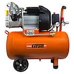 Компресор V 2.5 кВт 435л/хв 8бар 50 л (2 крани) GRAD (7043945)