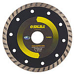 Круг алмазний HQ "Турбо" Ø300х3.2х22.2 мм, 5600об/хв Sigma (195300z)