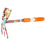 Мотика комбінована плоска + 3-зуба (orange) (TPR) FLORA (5043054)