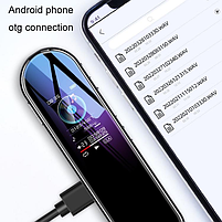Міні диктофон JNN Q53 32GB з динаміком цифровий MP3 плеєр, фото 7