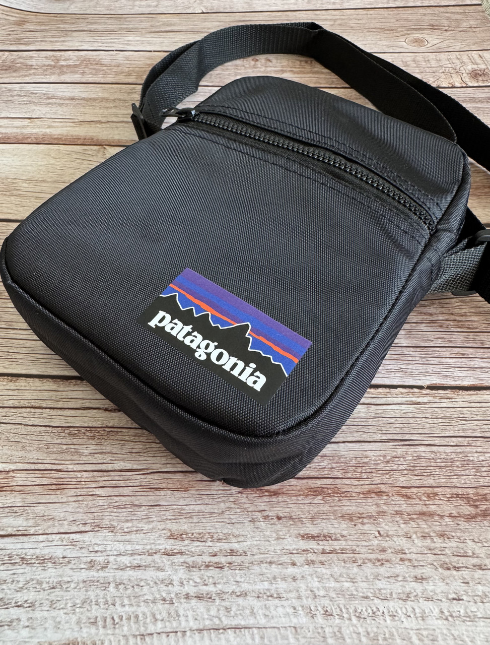 Сумка через плече патагонія Patagonia барсетка чорна