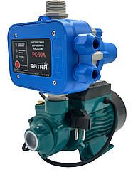 Насосная станция NEW WAVE QB-60 (Чугун) Н=35М, Q=2.1кбМ, P=370 Вт. с электронной автоматикой TATRA