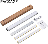 MOSTON Яскраві світильники, що перезаряджаються, з датчиком руху для кухні та шафи, акумулятор 2500 мАг, фото 9