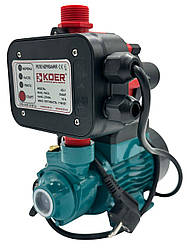 Насосная станция NEW WAVE QB-60 (Чугун) Н=35М, Q=2.1кбМ, P=370 Вт. с электронной автоматикой Koer