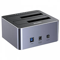 Unitek station klonująca dyski 2 x SATA 2,5''/3,5'' USB 5Gbps, фото 3
